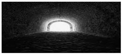 Licht am Ende des tunnels